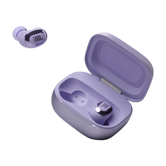 JBL Live Buds 3 - Purple - True wireless Noise Cancelling bud-type earbuds - Detailshot 9